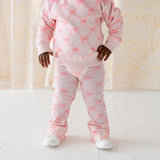 Bow Trellis Sweatshirt - Ballet