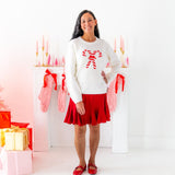Candy Cane Christmas Women's Sweater