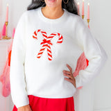 Candy Cane Christmas Women's Sweater