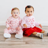 Candy Cane Lane Christmas Flare Legging