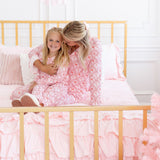 Candy Cane Scallop Christmas Women's Lounge Set