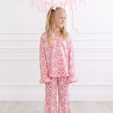 Candy Cane Scallop Christmas Two-Piece Set