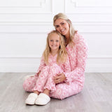 Candy Cane Scallop Christmas Two-Piece Set
