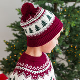 Christmas Tree Fair Isle Beanie