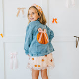 Pumpkin Sequin Scallop Tutu Skirt
