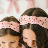 Candy Cane Christmas Gemstone Headband