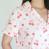 Cherry Bows Women's Two-Piece Set