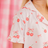 Cherry Bows Two-Piece Set