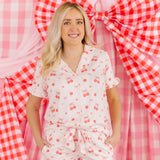 Cherry Bows Women's Lounge Set