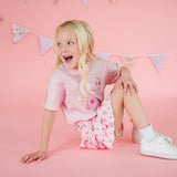 Cherry Good Day Short Sleeve T-Shirt - Ballet