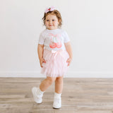 Cherry Tulle Bow Baby Headband