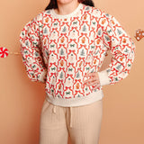 Christmas Cutie Women's Sweatshirt - Natural