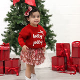 Christmas Plaid Layered Bow Baby Headband