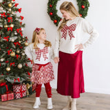 Christmas Plaid Layered Bow Headband