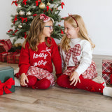 Christmas Plaid Layered Bow Headband