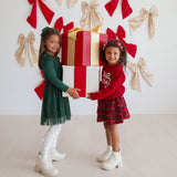 Holly Jolly Bow Christmas Knit Sweater
