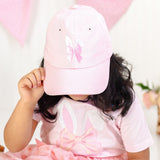 Coquette Easter Bunny Patch Baseball Hat - Ballet