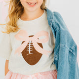 Coquette Football Patch Short Sleeve T-Shirt