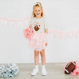 Coquette Football Patch Short Sleeve T-Shirt