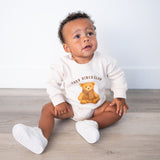 Cozy Teddy Long Sleeve Romper