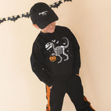 Dinosaur Skeleton Halloween Sweatshirt