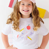 Ditsy Floral Back To School Short Sleeve T-Shirt