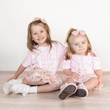 Big Sis Embroidered Patch Short Sleeve T-Shirt