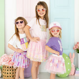 Bunny Bow Sequin Easter Tutu