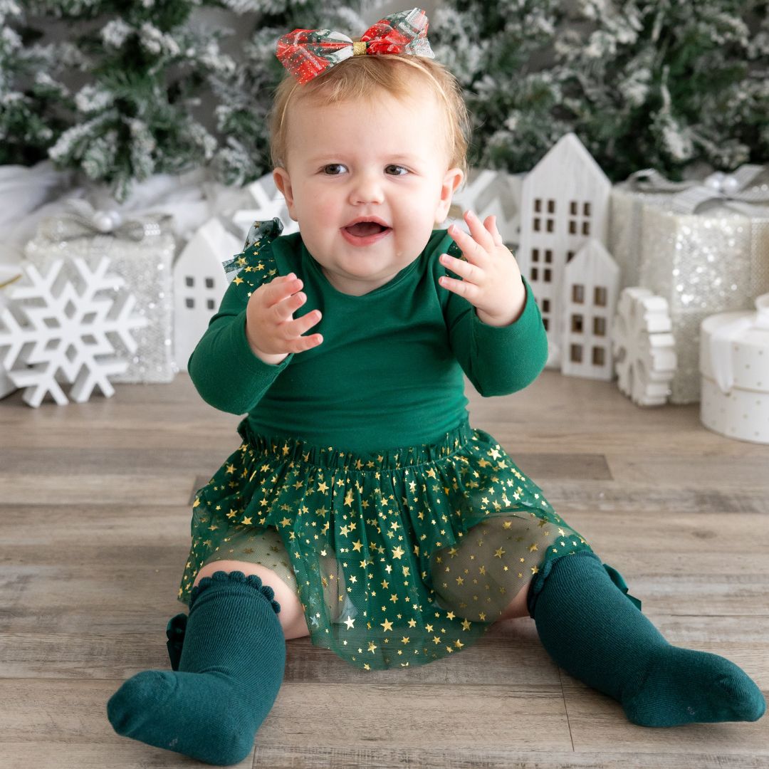 Christmas Tutu Infant Green Tutu FMYFWY Baby Girls Elf Costume