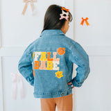 Fall Babe Patch Denim Jacket