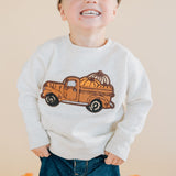 Fall Truck Patch Sweatshirt