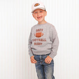 Dad's Football Buddy Sweatshirt - Gray