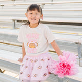 Game Day Sequin Patch Short Sleeve T-Shirt