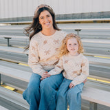 Football Trellis Sweater