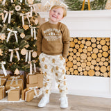 Gingerbread Christmas Checkered Jogger