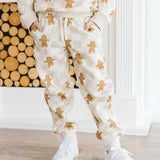 Gingerbread Christmas Checkered Jogger