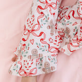 Gingerbread Trellis Christmas Women's Lounge Set