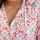 Gingerbread Trellis Christmas Women's Lounge Set