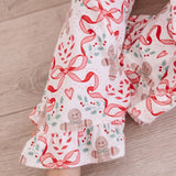 Gingerbread Trellis Christmas Two-Piece Set