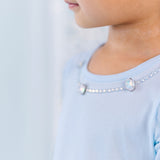 Glitter Snowflake Long Sleeve Tutu Dress