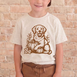 Golden Retriever Harvest Short Sleeve T-Shirt