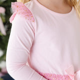 Nutcracker Applique Christmas Long Sleeve Dress