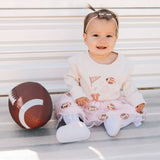 Game Day Glitter Bow Baby Headband