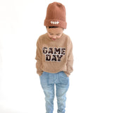 Game Day Patch Knit Sweater