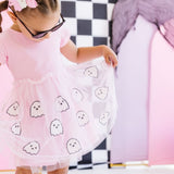 Girly Ghost Halloween Bow Headband
