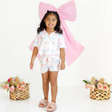 Gingham Trellis Two-Piece Set