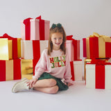 Holly Jolly Patch Christmas Sweater