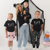 Sweet Ghost Halloween Grosgrain Bow Clip