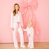 Heart Floral Trellis Valentine's Day Women's Lounge Set