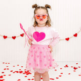 Mini Sequin Hearts Valentine's Day Tutu